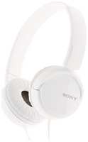 Наушники Sony MDR-ZX110, 3.5 мм, накладные, белый [mdr-zx110 / wze] (MDR-ZX110/WZE)