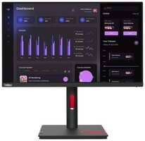 23.8″ Монитор Lenovo ThinkVision T24i-30, 1920x1080, IPS, 1хHDMI, 1хDP, черный [63cfmatxuk]