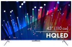 43″ Телевизор HAIER Smart TV S3, QLED, 4K Ultra HD, СМАРТ ТВ, Android
