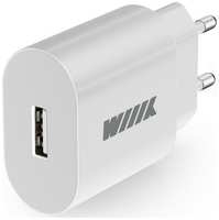 Сетевое зарядное устройство Wiiix UNN-4-1-01-QC-W, USB, 18Вт, 3A, белый