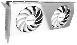 Видеокарта INNO3D NVIDIA GeForce RTX 4060TI RTX4060Ti TWIN X2 OC WHITE 16ГБ Twin X2, GDDR6, OC, Ret [n406t2-16d6x-178055w]