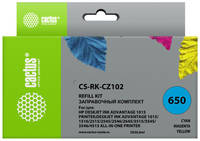 Заправочный набор Cactus CS-RK-CZ102, для HP, 30мл, многоцветный