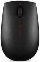 Мышь беспроводная Lenovo 300 Wireless Compact, радио, оптическая, USB, 1000dpi, [gx30k79401]