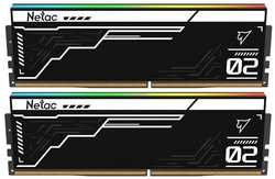 Оперативная память NETAC Shadow II NTS2D5P62DP-32K DDR5 - 2x 16ГБ 6200МГц, DIMM, ECC, Ret