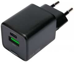 Сетевое зарядное устройство PREMIER PCS3A-62, USB-A, USB-C, 20Вт, 3A