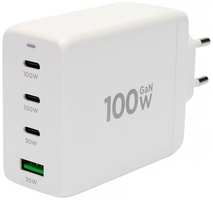 Сетевое зарядное устройство PREMIER PCS3A-66, USB-A, 3xUSB-C, 100Вт, 3A