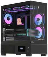 Корпус ATX Formula Crystal E1 Floe, Midi-Tower, без БП, [crystal e1 b floe]