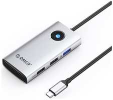 Хаб (разветвитель) ORICO PW11-5P-SV-EP, [orico-pw11-5p-sv-ep]