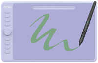 Графический планшет PARBLO Intangbo M А4 пурпурный