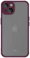 Чехол (клип-кейс) VLP VLP-PC21-61MS, для Apple iPhone 13, бордовый