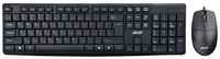 Комплект (клавиатура+мышь) Acer OMW141, USB, проводной, [zl.mceee.01m]