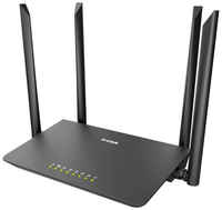 Wi-Fi роутер D-Link DIR-820 / RU / A1A, AC1200, черный (DIR-820/RU/A1A)