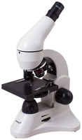 Микроскоп LEVENHUK Rainbow 50L, световой/оптический/биологический, 40-800x, на 3 объектива, лунный камень [69046]