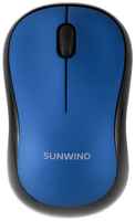 Мышь SunWind SW-M200, оптическая, беспроводная, USB, и [1611665]