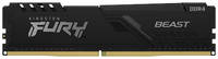 Оперативная память Kingston Fury Beast Black KF436C18BB / 16 DDR4 - 1x 16ГБ 3600МГц, DIMM, Ret (KF436C18BB/16)