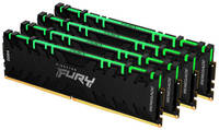 Оперативная память Kingston Fury Renegade KF432C16RBAK4/32 DDR4 - 4x 8ГБ 3200МГц, DIMM, Ret
