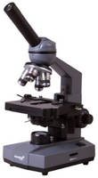 Микроскоп LEVENHUK 320 Base, световой / оптический / биологический, 40-1000x, на 4 объектива, серый / черный [73811]