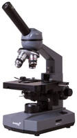 Микроскоп LEVENHUK 320 PLUS, световой / оптический / биологический, 40-1600x, на 4 объектива, серый / черный [73795]