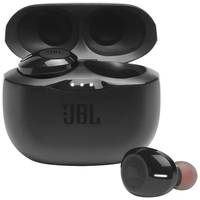 Гарнитура JBL T125 TWS, Bluetooth, вкладыши, [jblt125twsblk]
