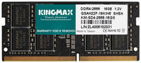 Оперативная память Kingmax KM-SD4-2666-16GS DDR4 - 1x 16ГБ 2666МГц, для ноутбуков (SO-DIMM), Ret