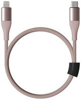 Кабель SOLOVE DW5, Lightning (m) - USB Type-C (m), 1м, розовый [dw5 pink rus]