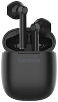 Наушники Lenovo HT30, Bluetooth, вкладыши, черный