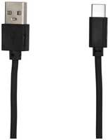 Кабель SunWind USB Type-C (m) - USB (m), 1м, 3A, черный