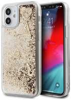 Чехол (клип-кейс) Guess Glitter, для Apple iPhone 12 mini, / [guhcp12sglhflgo]