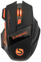 Мышь SunWind SW-M715GW, игровая, оптическая, беспроводная, USB, и [1422408]