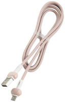 Кабель Redline Candy, micro USB (m) - USB (m), 1м, 2A, розовый [ут000021986]
