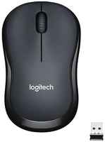 Мышь Logitech Silent M221, оптическая, беспроводная, USB, [910-006510/910-004882]