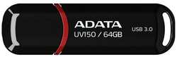 Флешка USB A-Data AUV150 64ГБ, USB3.0, [auv150-64g-rbk]