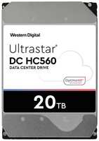 Жесткий диск WD Ultrastar DC HC560 WUH722020BLE6L4, 20ТБ, HDD, SATA III, 3.5″ [0f38785]