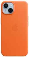 Чехол (клип-кейс) Apple Leather Case with MagSafe, для Apple iPhone 14, [mpp83fe/a]