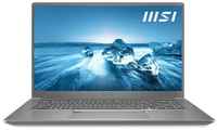 Ноутбук игровой MSI Prestige 15 A12UD-225RU 9S7-16S822-225, 15.6″, IPS, Intel Core i7 1280P 1.8ГГц, 14-ядерный, 16ГБ LPDDR4x, 1ТБ SSD, NVIDIA GeForce RTX 3050 Ti для ноутбуков - 4 ГБ, Windows 11 Professional, серебристый