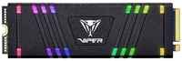 SSD накопитель Patriot Viper VPR400 VPR400-512GM28H 512ГБ, M.2 2280, PCIe 4.0 x4, M.2