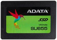 SSD накопитель A-Data Ultimate SU655 ASU655SS-240GT-C 240ГБ, 2.5″, SATA III, SATA