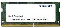 Оперативная память Patriot Signature PSD48G213381S DDR4 - 1x 8ГБ 2133МГц, для ноутбуков (SO-DIMM), Ret