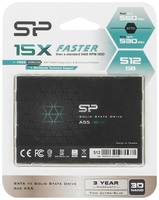 SSD накопитель Silicon Power Ace A55 SP512GBSS3A55S25 512ГБ, 2.5″, SATA III, SATA
