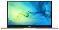 Ноутбук Huawei MateBook D 15 BoD-WDH9 53013VAV, 15.6″, IPS, Intel Core i5 1135G7 2.4ГГц, 4-ядерный, 8ГБ DDR4, 256ГБ SSD, Intel Iris Xe graphics, Windows 11 Home