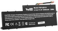 Батарея для ноутбуков TOPON TOP-AS112, 2640мAч, 11.4В, Acer Aspire V5-122P, V5-132, V5-132P, E3-112 [103184]