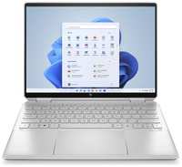 Ноутбук HP Spectre x360 14-ef0015nn 6M4M5EA, 13.5″, трансформер, IPS, Intel Core i7 1255U 1.7ГГц, 10-ядерный, 16ГБ LPDDR4x, 512ГБ SSD, Intel Iris Xe graphics, Windows 11 Home, серебристый