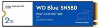 SSD накопитель WD Blue SN580 WDS200T3B0E 2ТБ, M.2 2280, PCIe 4.0 x4, NVMe, M.2
