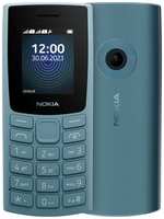 Сотовый телефон Nokia 110 (TA-1567) DS EAC, синий (1GF019FPG3C01)