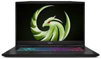 Ноутбук игровой MSI Bravo 17 D7VE-078RU 9S7-17LN11-078, 17.3″, IPS, AMD Ryzen 7 7735HS 3.2ГГц, 8-ядерный, 16ГБ DDR5, 512ГБ SSD, NVIDIA GeForce RTX 4050 для ноутбуков - 6 ГБ, Windows 11 Home, черный