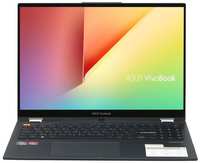 Ноутбук ASUS Vivobook S 16 Flip TP3604VA-MC189 90NB1051-M00780, 16″, трансформер, IPS, Intel Core i5 13500H 2.6ГГц, 12-ядерный, 16ГБ DDR4, 512ГБ SSD, Intel Iris Xe graphics, без операционной системы
