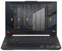 Ноутбук игровой ASUS TUF Gaming A15 FA507XI-HQ094W 90NR0FF5-M006F0, 15.6″, 2023, IPS, AMD Ryzen 9 7940HS 4ГГц, 8-ядерный, 16ГБ DDR5, 512ГБ SSD, NVIDIA GeForce RTX 4070 для ноутбуков - 8 ГБ, Windows 11 Home, серый