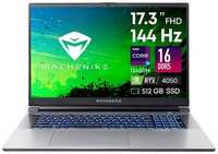 Ноутбук игровой MACHENIKE L17 Pulsar JJ00G600ERU, 17.3″, 2023, IPS, Intel Core i5 12450H 2ГГц, 8-ядерный, 16ГБ DDR5, 512ГБ SSD, NVIDIA GeForce RTX 4050 для ноутбуков - 6 ГБ, Free DOS