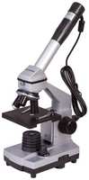 Микроскоп BRESSER Junior, цифровой / биологический, 40-1280х, на 3 объектива [26753]