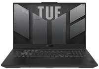 Ноутбук игровой ASUS TUF Gaming F17 FX707ZC4-HX076 90NR0GX1-M00610, 17.3″, 2023, IPS, Intel Core i5 12500H 2.5ГГц, 12-ядерный, 16ГБ DDR4, 512ГБ SSD, NVIDIA GeForce RTX 3050 для ноутбуков - 4 ГБ, без операционной системы